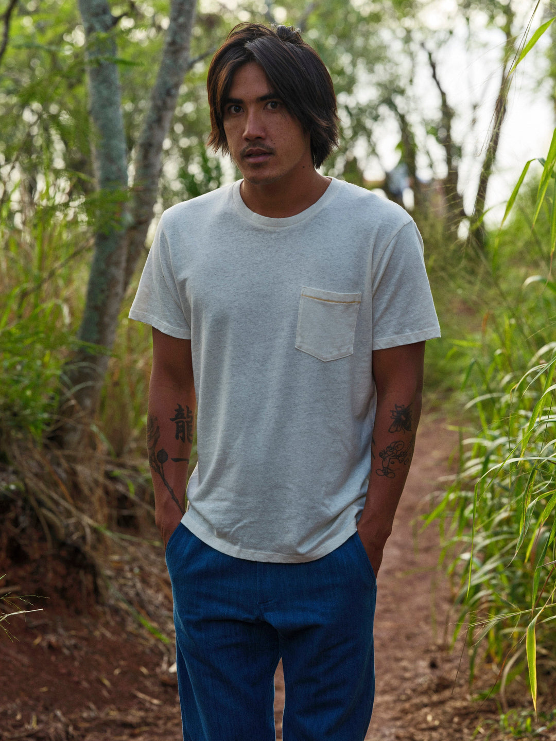 Mollusk Hemp Pocket Tee Natural