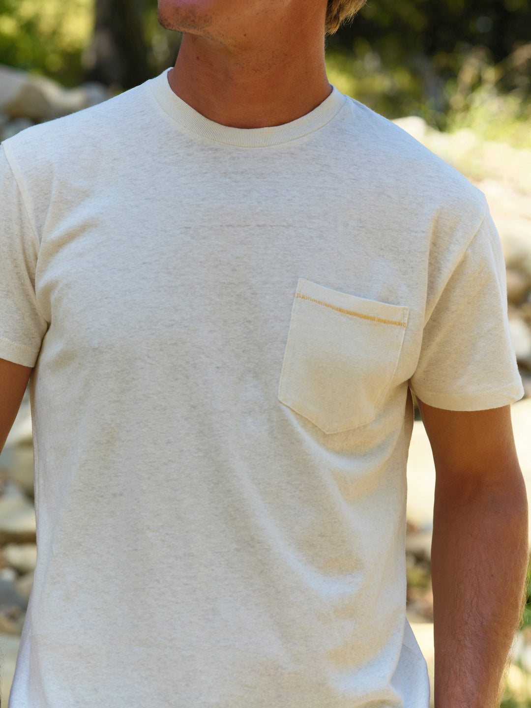 Mollusk Hemp Pocket Tee Natural