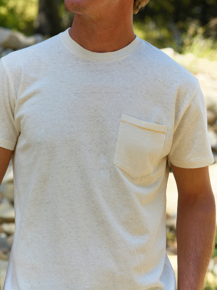 Mollusk Hemp Pocket Tee Natural