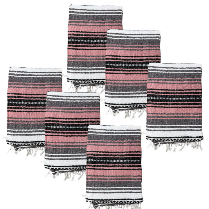 Pink Mexican Falsa Blankets | Bulk Savings