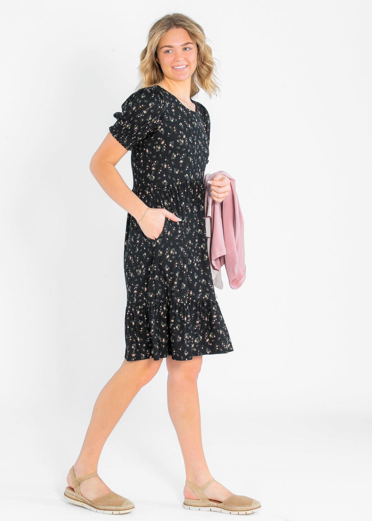 Jess Short Sleeve Midi Dress – West Path