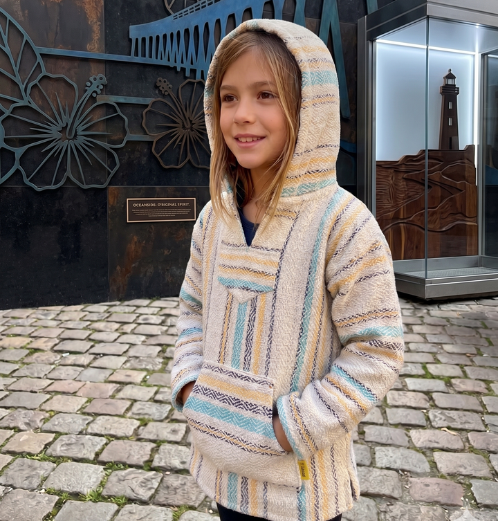 Authentic Baja Hoodie - Beige Grey