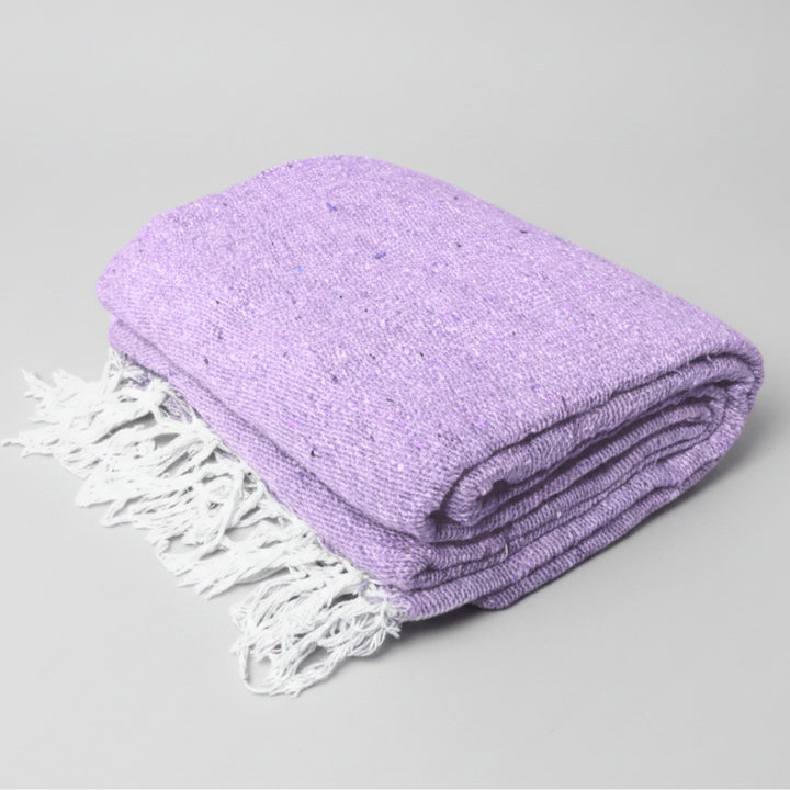 Solid Violet Mexican Blanket
