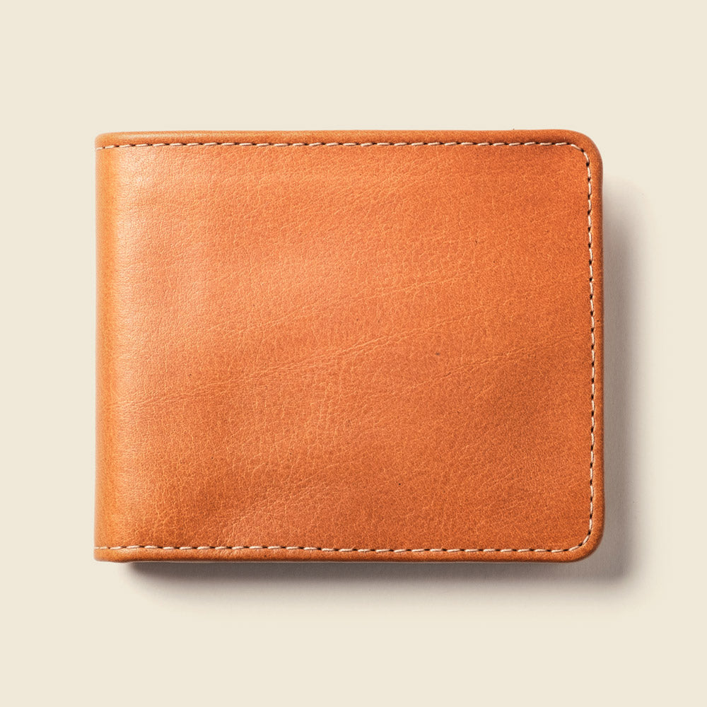 Large Billfold Wallet with RFID protection - Natural