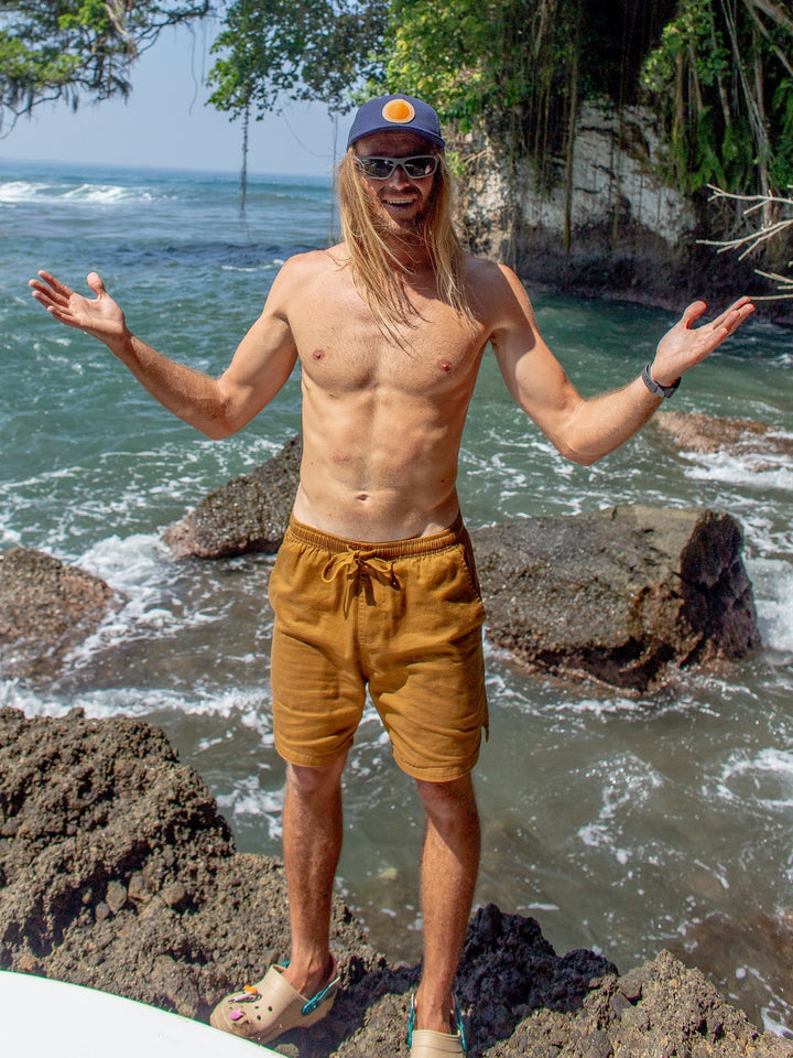 Mollusk Lined Summer Shorts Almond