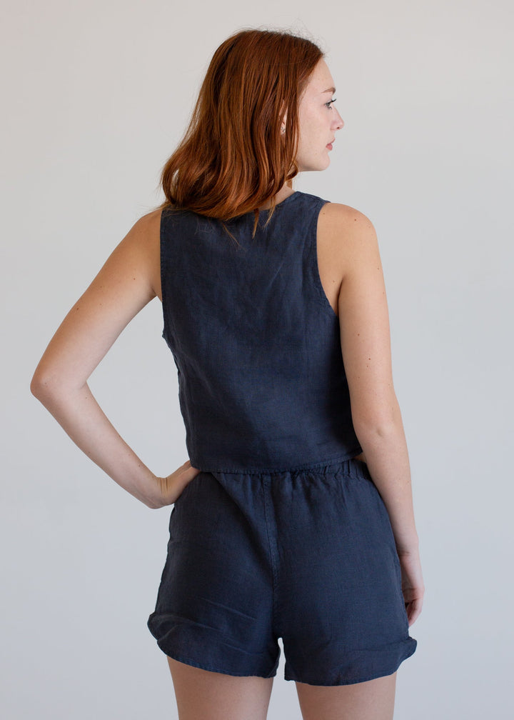 Linen Vest