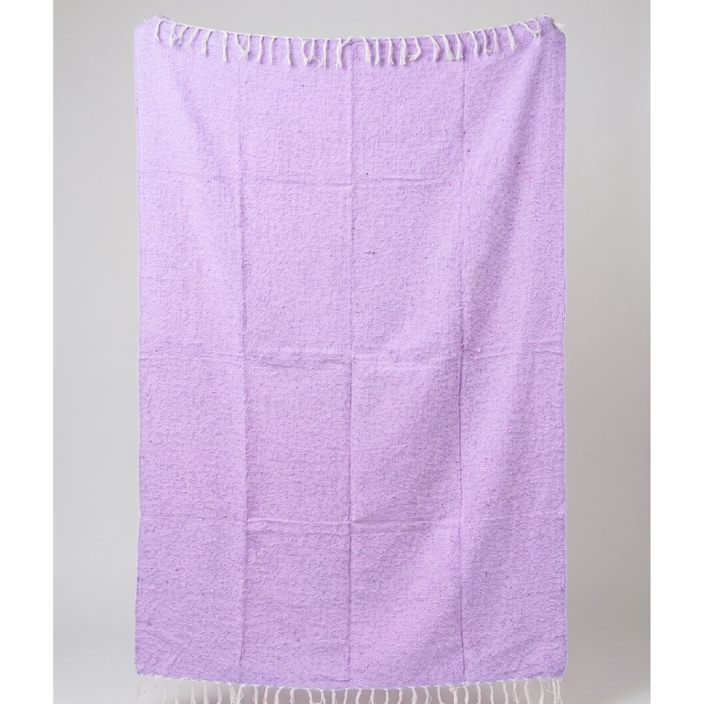 Solid Violet Mexican Blanket