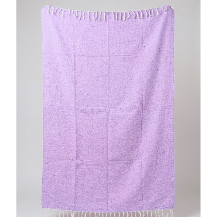 Solid Violet Mexican Blanket