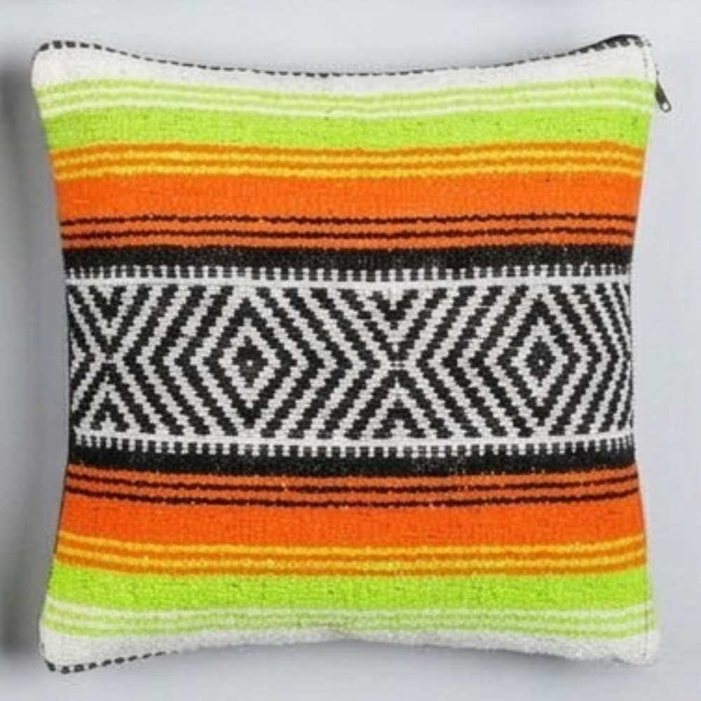 Authentic Mexican Throw Pillows | Falsa Pillow Cover | Serape