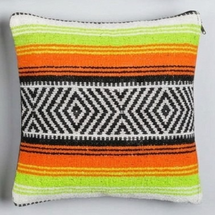 Authentic Mexican Throw Pillows | Falsa Pillow Cover | Serape