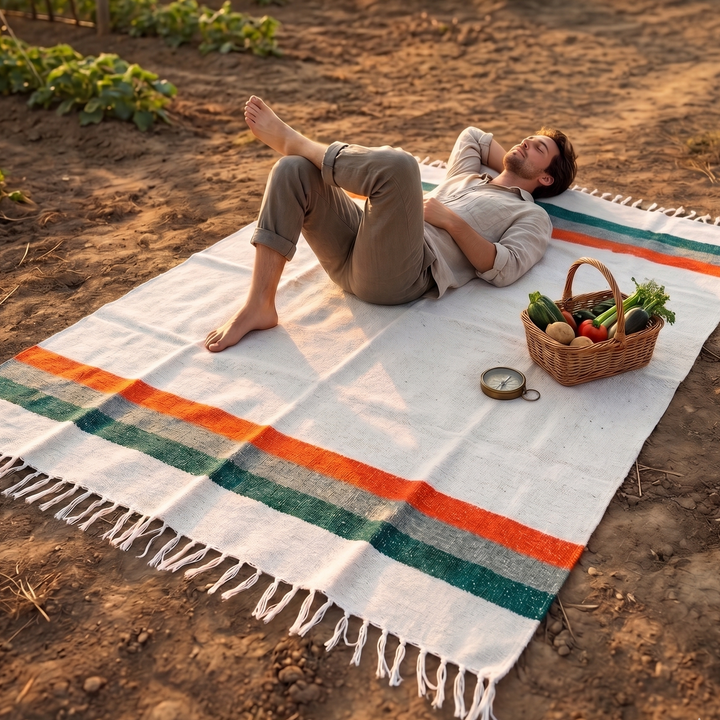 Sea Breeze Mexican Blanket