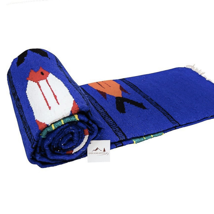 Electric Blue Fish Blanket