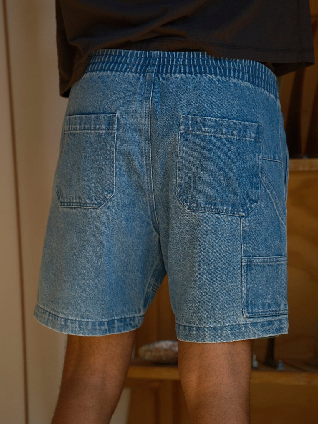 Mollusk Pinnacle Shorts Indigo Denim
