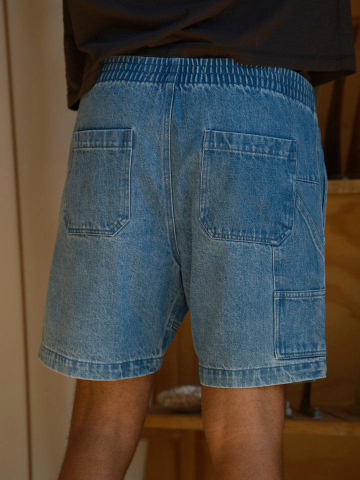 Mollusk Pinnacle Shorts Indigo Denim