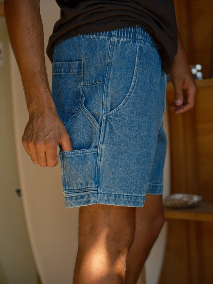 Mollusk Pinnacle Shorts Indigo Denim