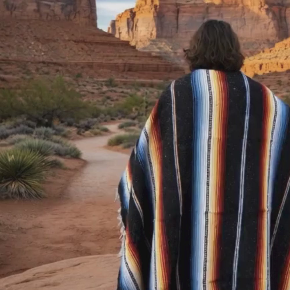 Midnight Prizm Baja Blanket