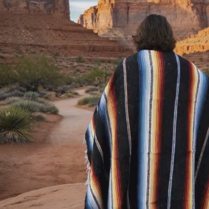 Midnight Prizm Baja Blanket