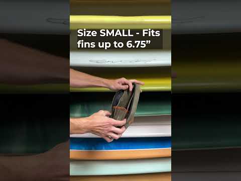 Surfboard Fin Storage Bag - Canvas