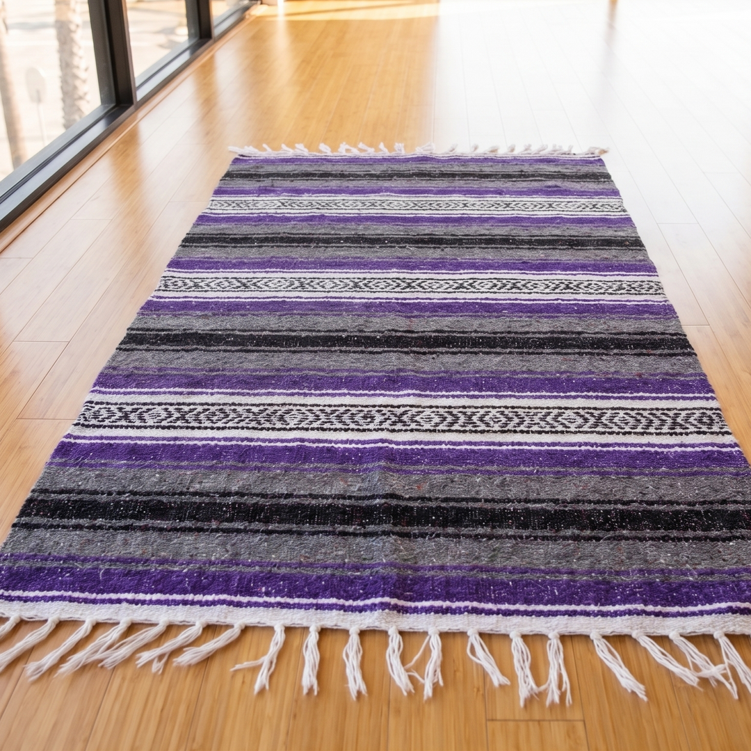 Royal Purple Mexican Falsa Blanket
