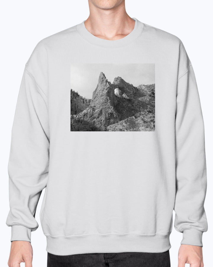 reat Basin Arch, National Park, Nevada, Moss Apparel, Unisex Crewneck Sweatshirt
