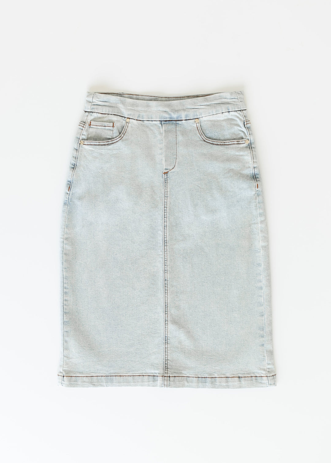 Sandra Midi Denim Skirt