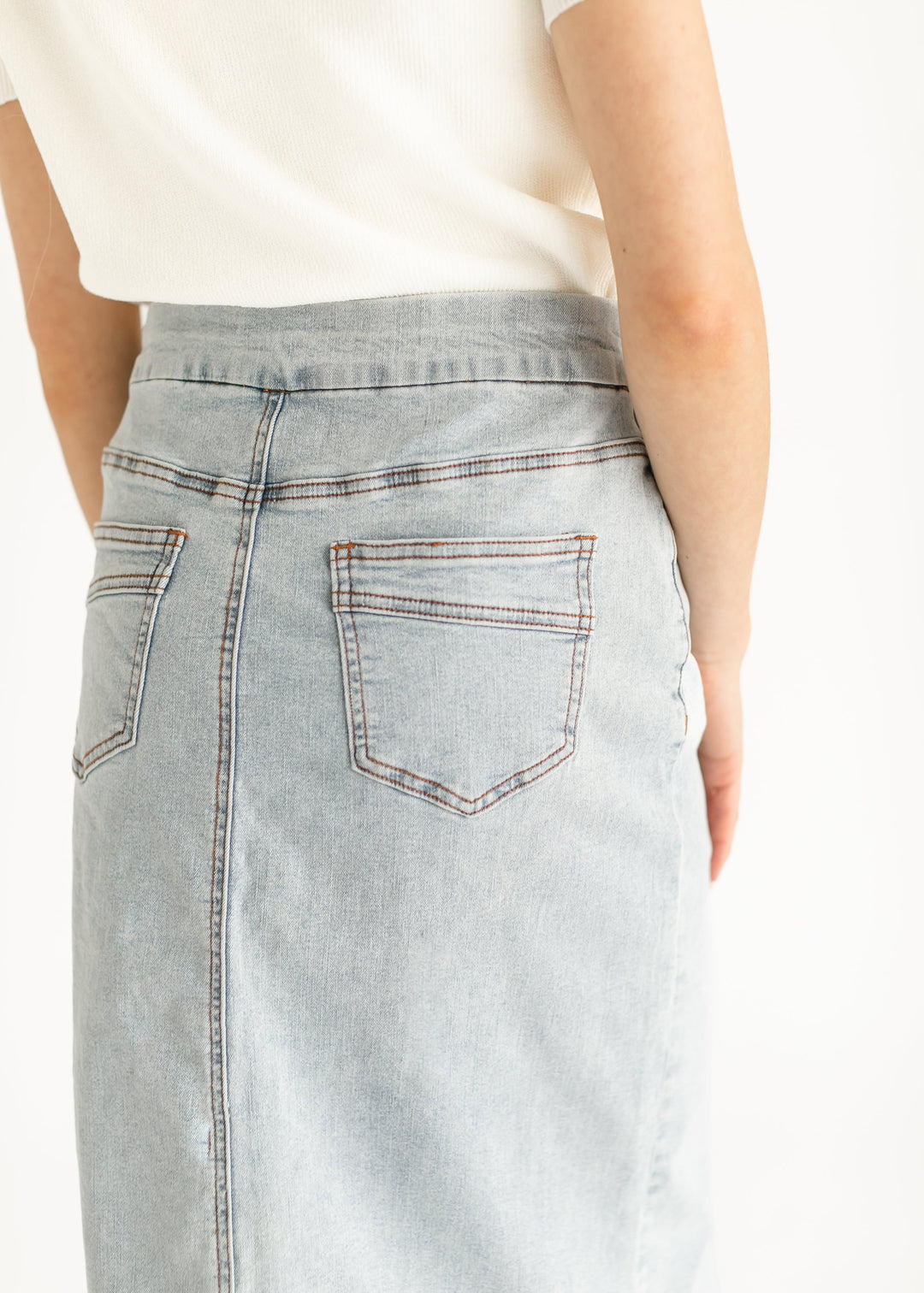 Sandra Midi Denim Skirt