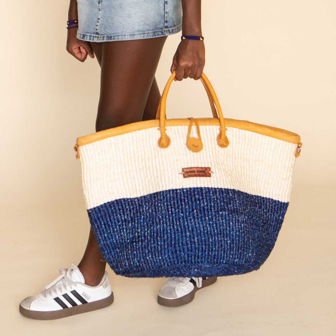 Rain and Peace Nourishment Handmade Sisal Straw Basket