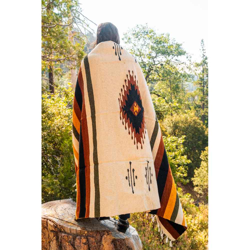 mexican blanket for camping