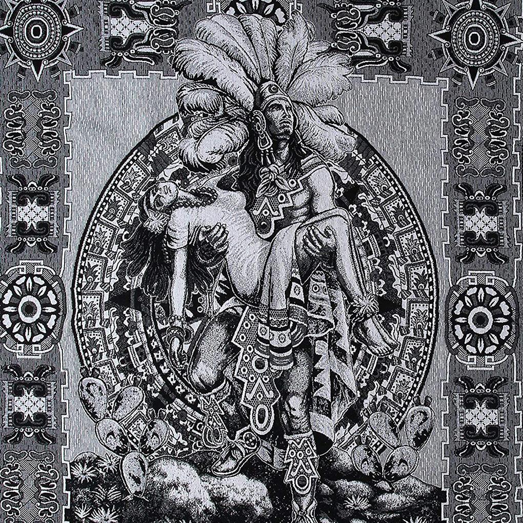 Aztec Princess Iztaccihuatl Drawing