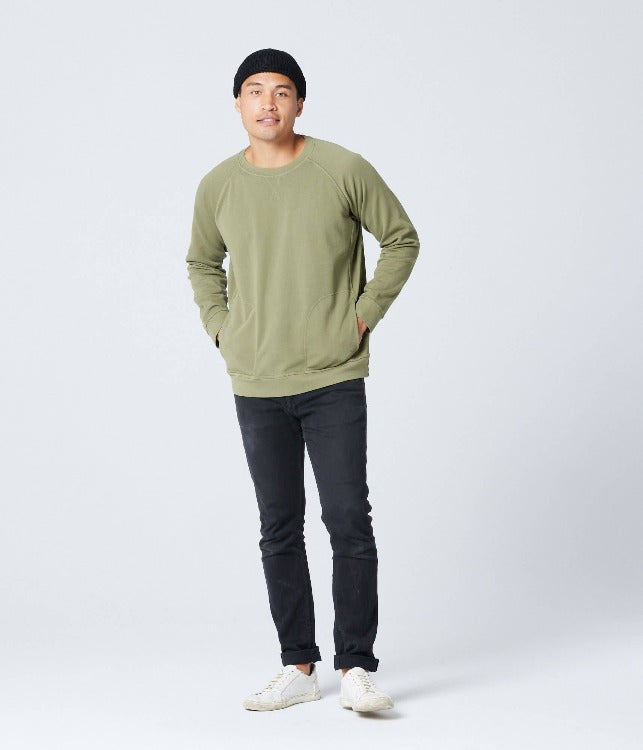 Known Supply's Unisex Crewneck in Army Green
