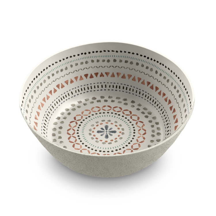 Desert Mandala Dinnerware Low Bowl by TarHong