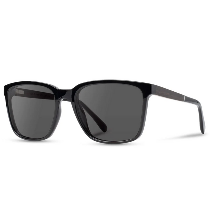CAMP Sunglasses: Crag - Black/Ebony (Basic Grey Polarized)