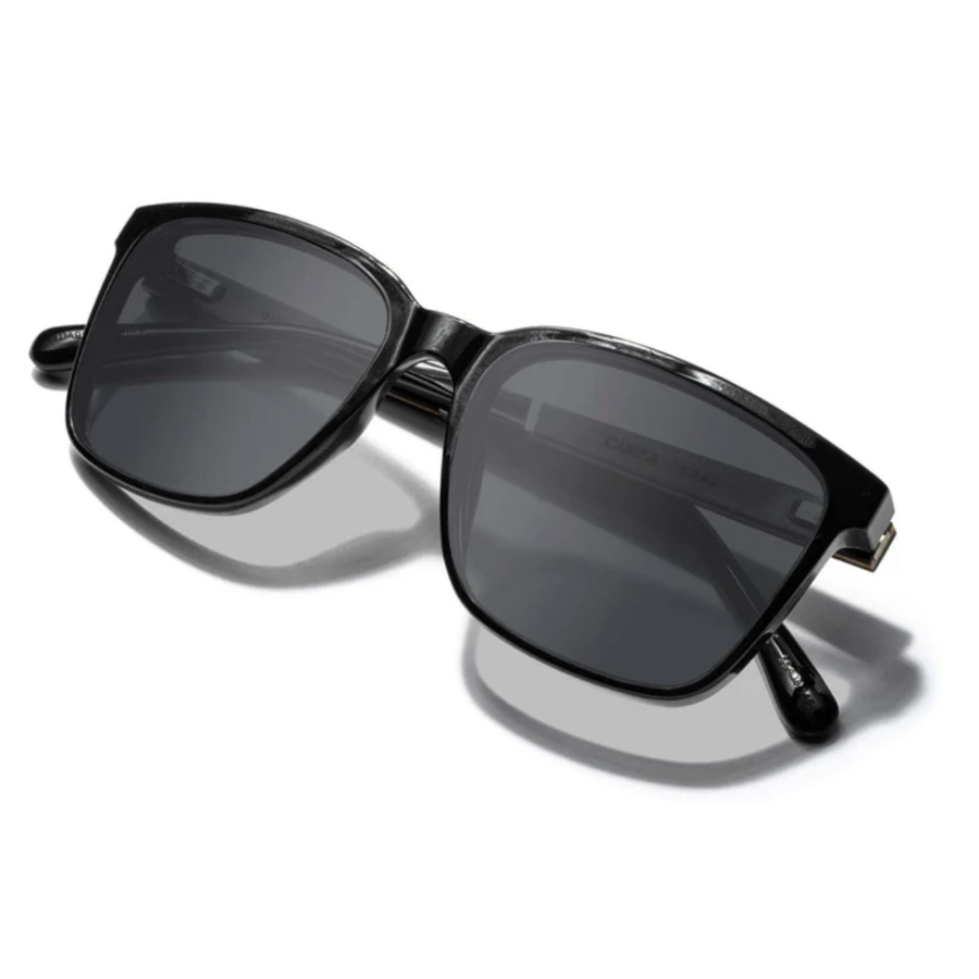 CAMP Sunglasses: Crag - Black/Ebony (Basic Grey Polarized)