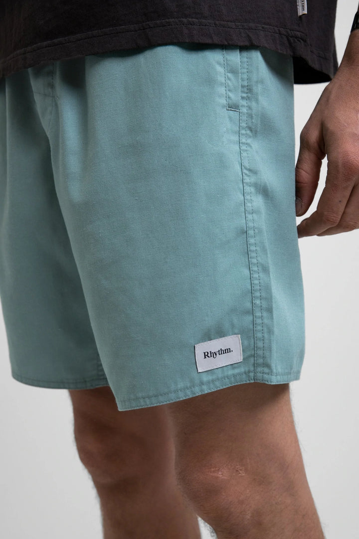 Classic Linen Jam Shorts - Eucalyptus