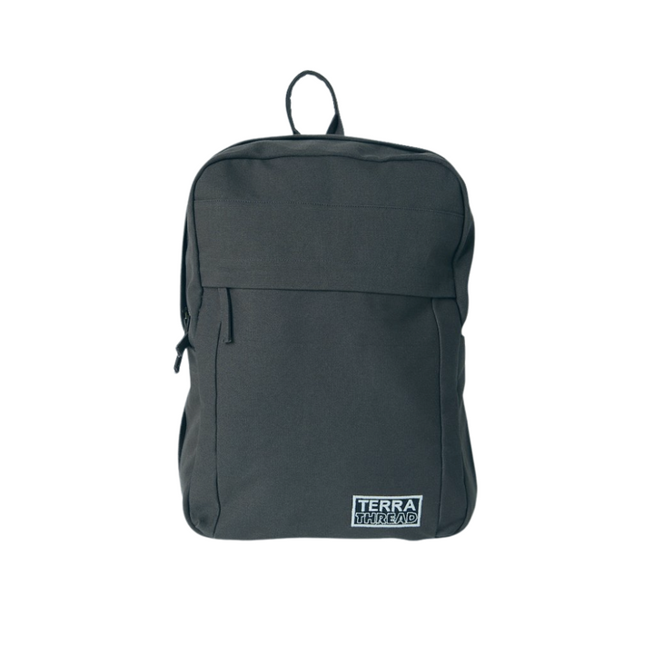 Organic Cotton Charcoal Backpack