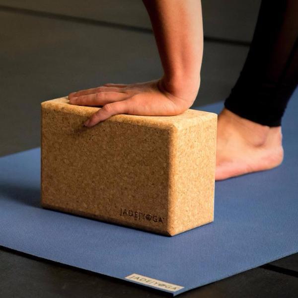 Jade Cork Yoga Blocks - Sustainably Sourced Yoga Accessories JadeYoga 