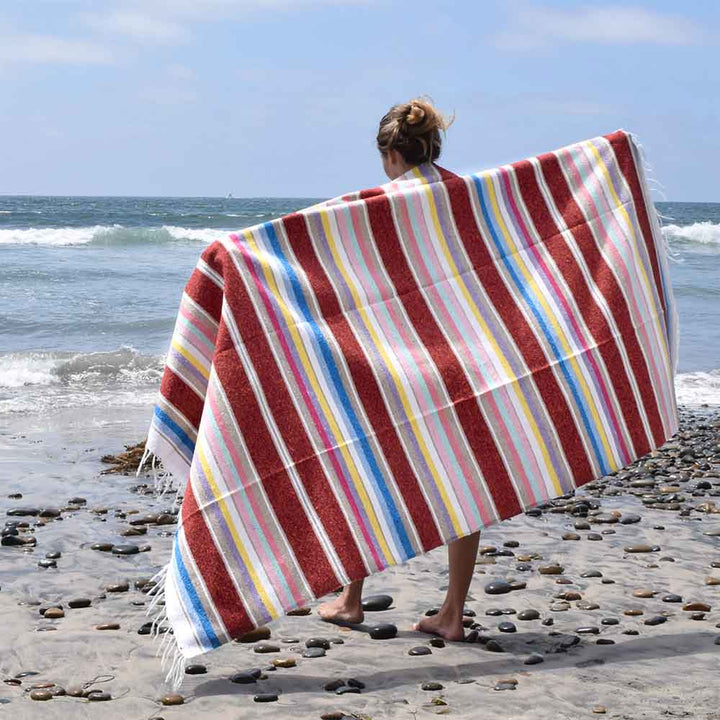 Bulk Mexican Serape Blankets - Reunions, Weddings, Corporate Gifting, Events,