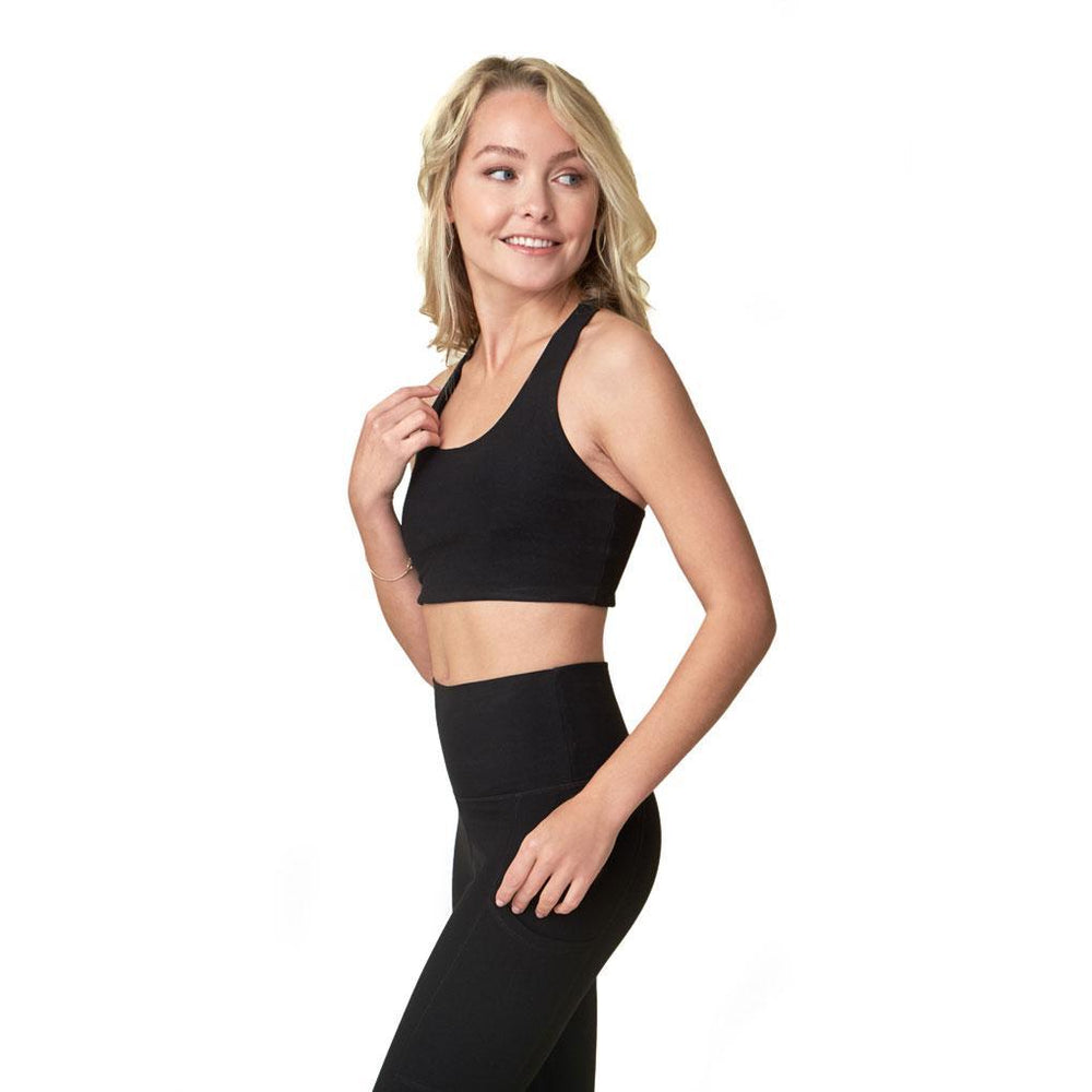 All Day Black Sports Bras Wolven 