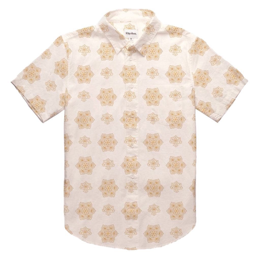 mens short sleeve flower shirt