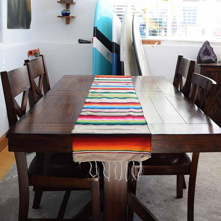 Tan Mexican Table Runner 