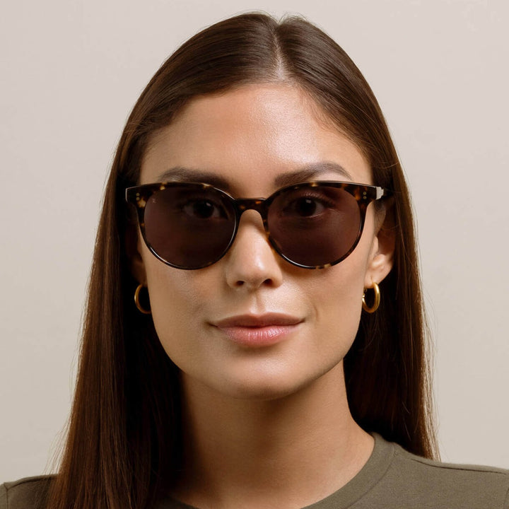 Norie Tortoise Brindle Polarized Women's Sunglasses