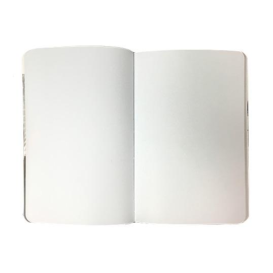 blank paper notebook
