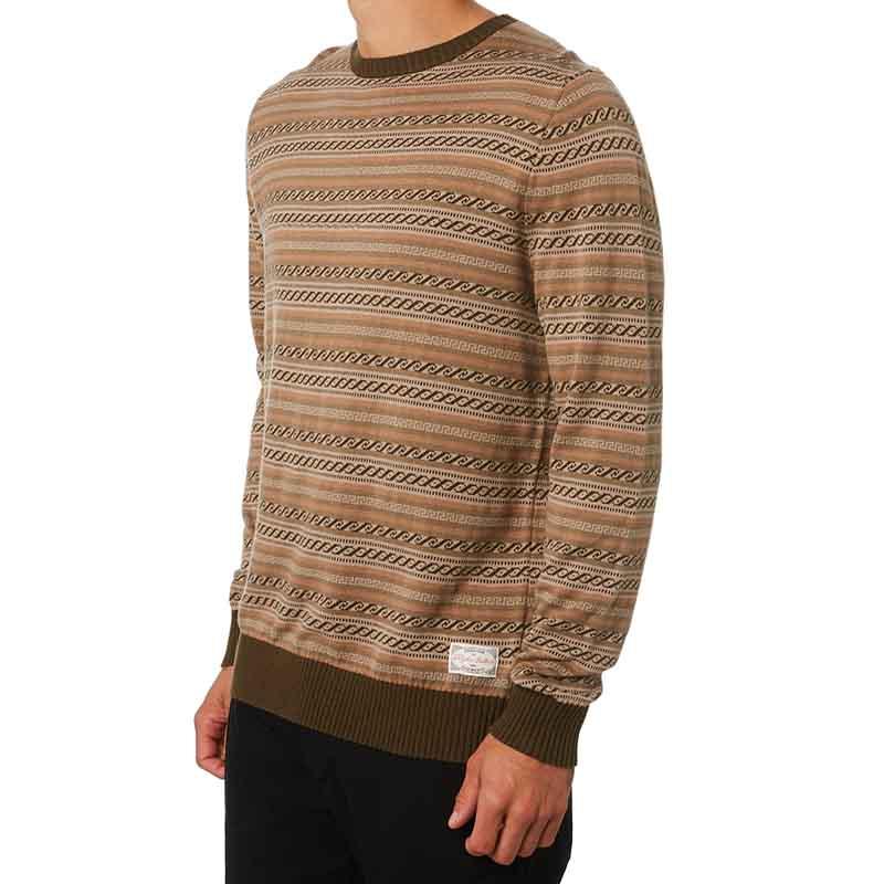 Knit Pullover Crewneck Sweater 