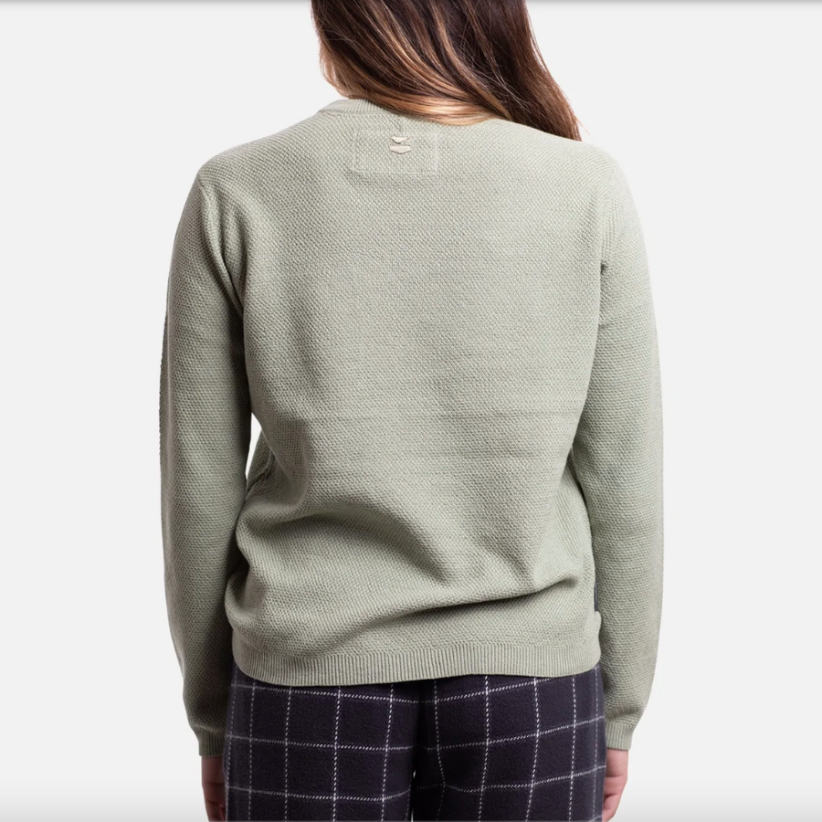 Jetty Sweater in Sage for women 