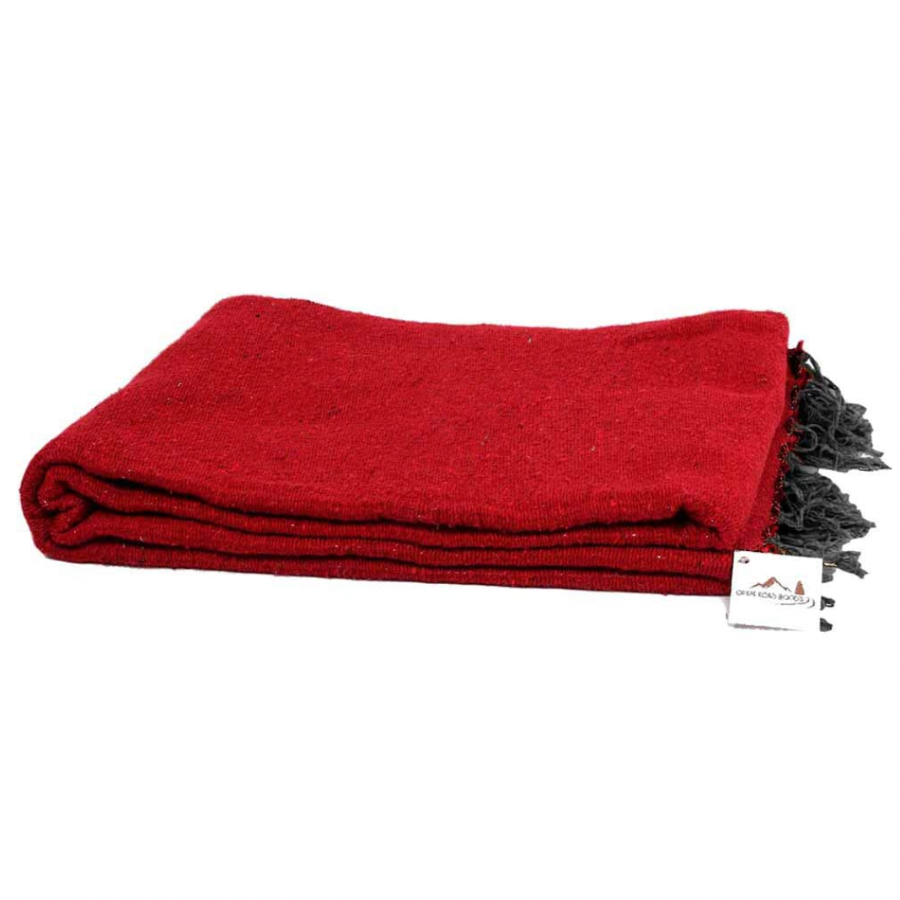 Solid Red Blanket
