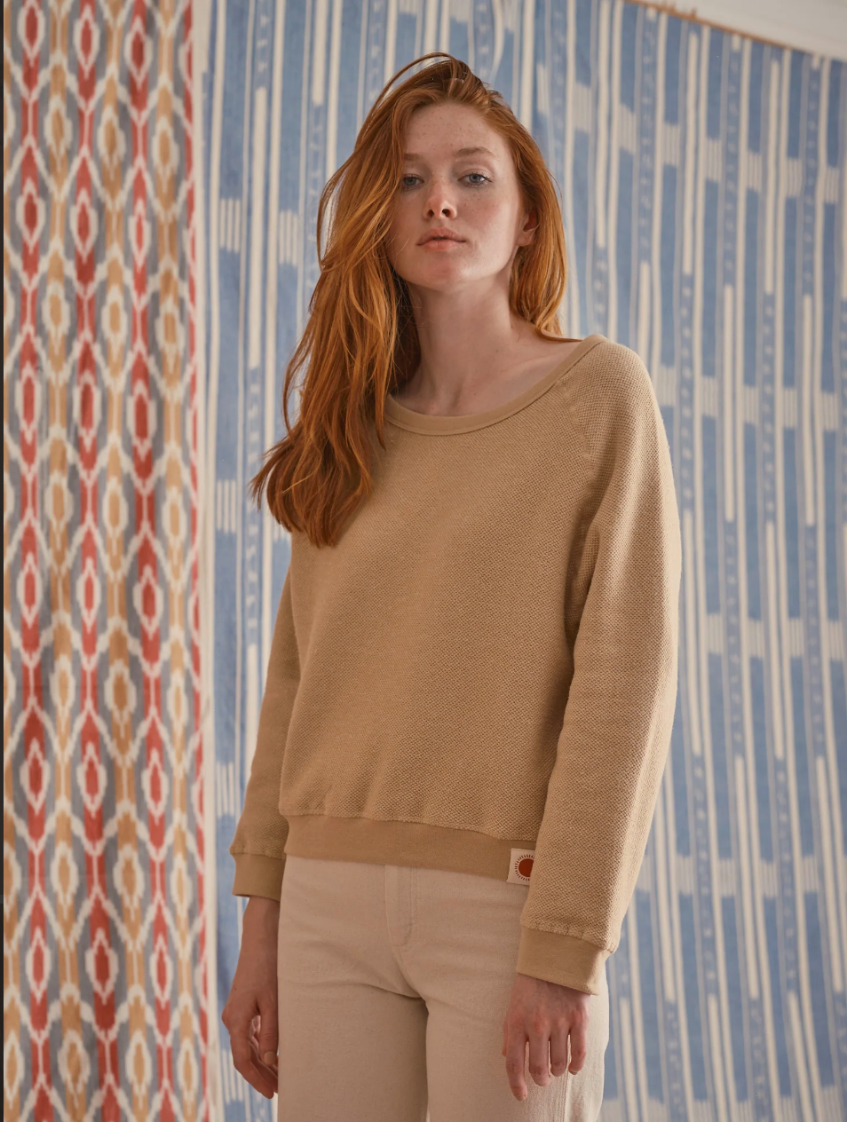 Tan Cloud Crew Sweatshirt – West Path