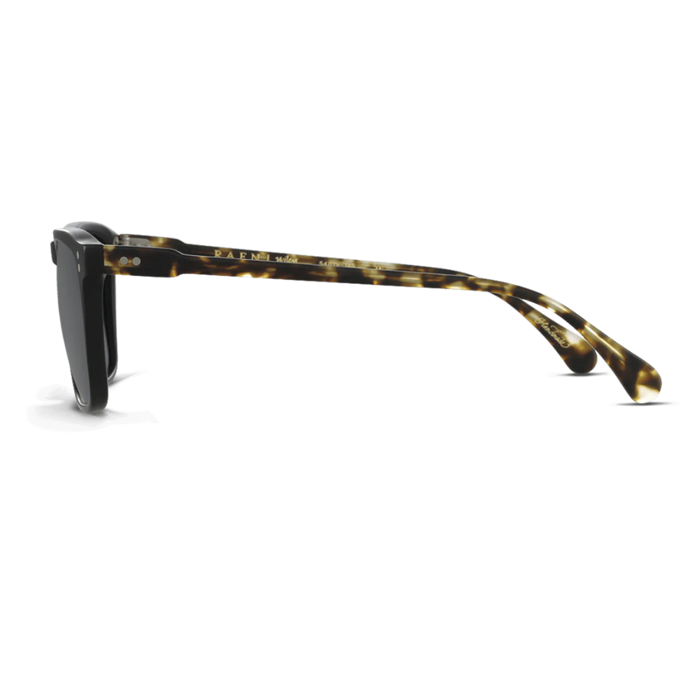 Wiley Matte Black & Brindle Polarized Sunglasses