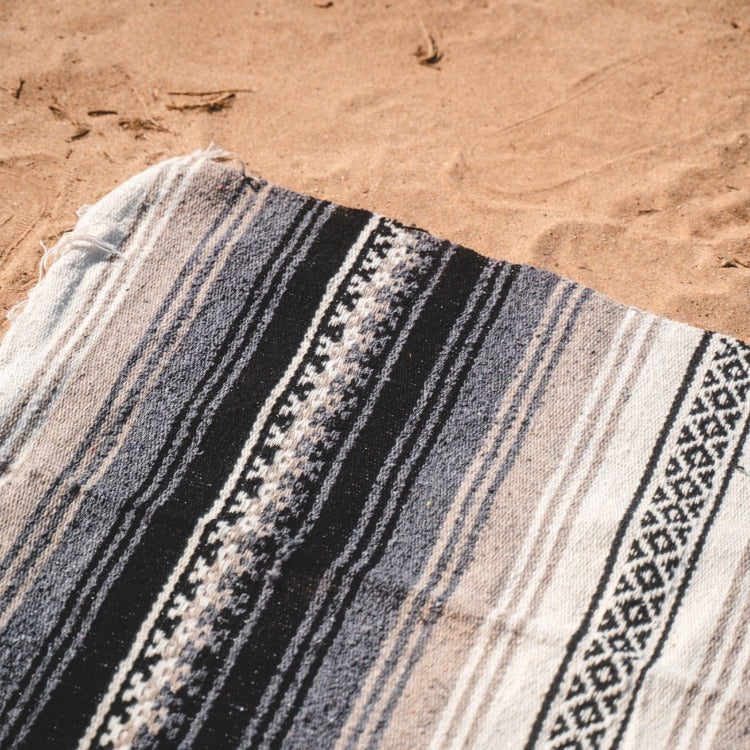 Wool Mexican Blanket Thick Mexican Blankets West Path