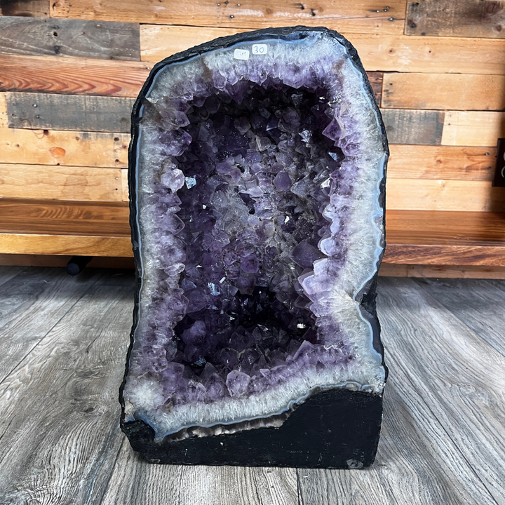 16" x 9.5" Amethyst Cathedral Geode