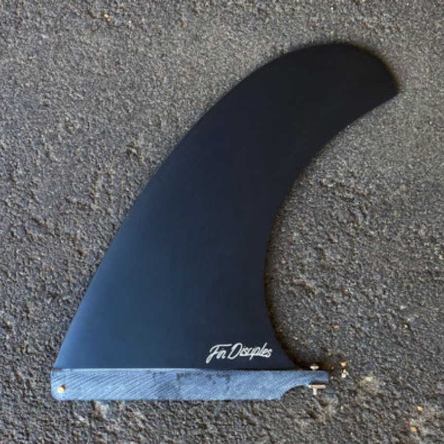 Black Noserider Fin - 9.75" by Fin Disciples 